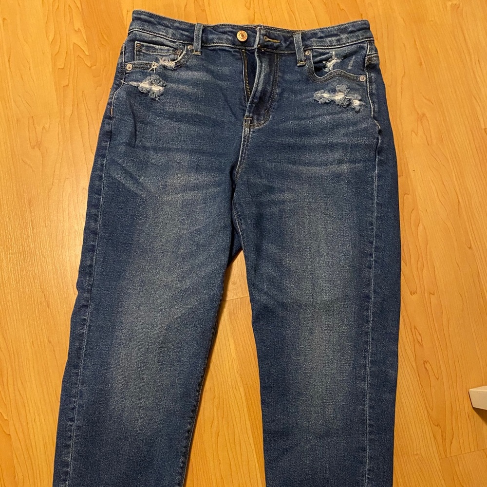 AE Stretch Mom Jean size 4S